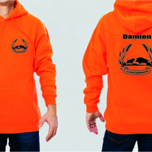 Sweat capuche Les Loulous Cauzaumauriacais