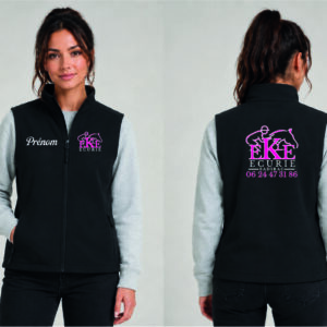 Softshell sans manches Ecurie EKE